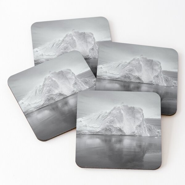 Item preview, Majestic Iceberg Reflection Monochrome designed and sold by PhotoArt by Joan Carroll.