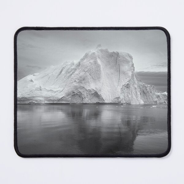 Item preview, Majestic Iceberg Reflection Monochrome designed and sold by PhotoArt by Joan Carroll.