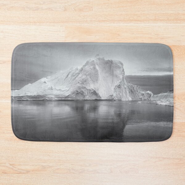 Item preview, Majestic Iceberg Reflection Monochrome designed and sold by PhotoArt by Joan Carroll.