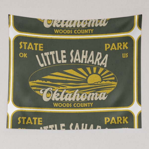 Item preview, Little Sahara State Park, Woods County, Oklahoma, badge design designed and sold by Wanderful-roads.