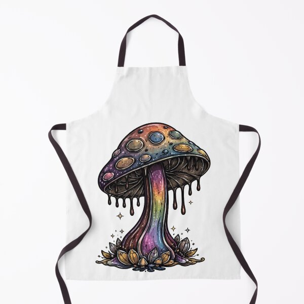 Item preview, Psychedelic Mushroom Drip – Trippy Fantasy Fungi Art designed and sold by RidaSalArt.
