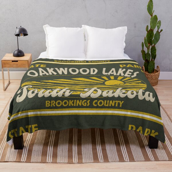 Item preview, Oakwood Lakes State Park, Brookings County, South Dakota, badge design designed and sold by Wanderful-roads.