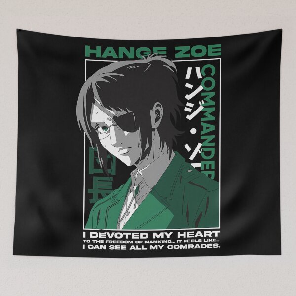 Item preview, Hange Zoe Commander I Devoted My Heart designed and sold by designbypresley.
