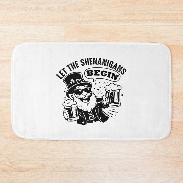 Item preview, Let The Shenanigans Begin - Funny St Patricks Day Drinking Humor designed and sold by FuzionRaptor.
