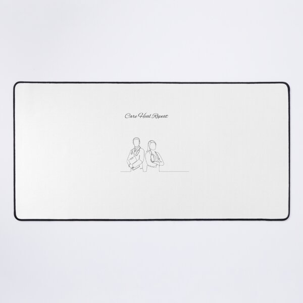 Item preview, Care Heal Repeat Nurse Minimal Quote Design designed and sold by gluxdesing.