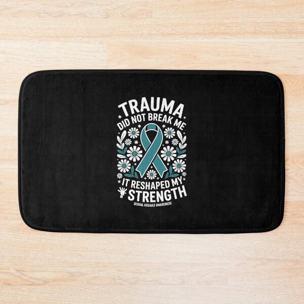 Item preview, TRAUMA DID NOT BREAK ME IT RESHAPED MY STRENGTH SEXUAL ASSAULT AWARENESS  designed and sold by jkrphoto.