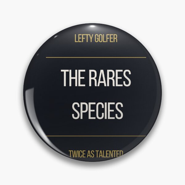 Item preview, Left Handed Golfer Rare Species Twice As Talented designed and sold by ProdlyTees.