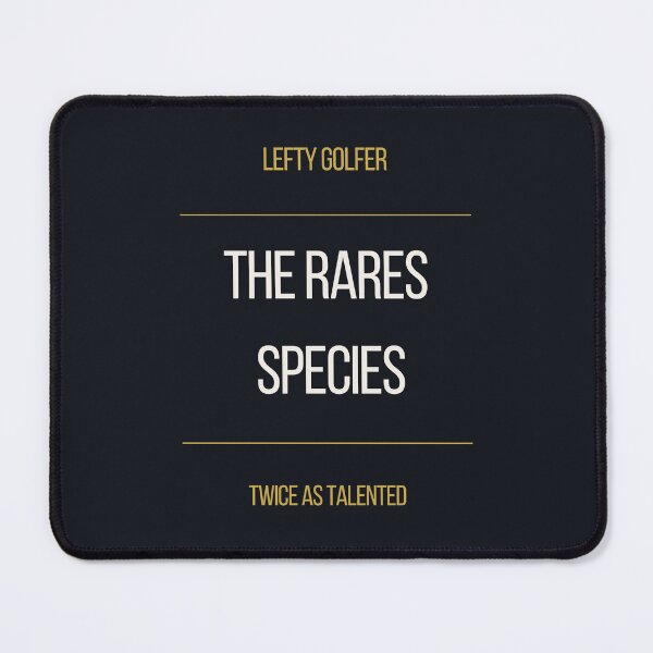 Item preview, Left Handed Golfer Rare Species Twice As Talented designed and sold by ProdlyTees.