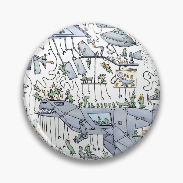 Item preview, Dino Factory - limited color edition designed and sold by Ellie's Style.