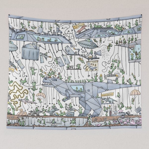 Item preview, Dino Factory - limited color edition designed and sold by Ellie's Style.