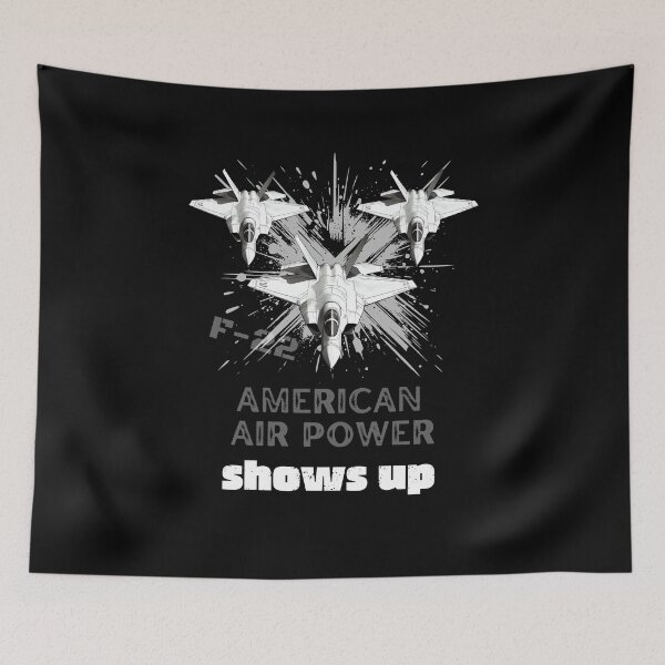 Item preview,    F-22 raptor American air power shows up  designed and sold by rocklegends99.