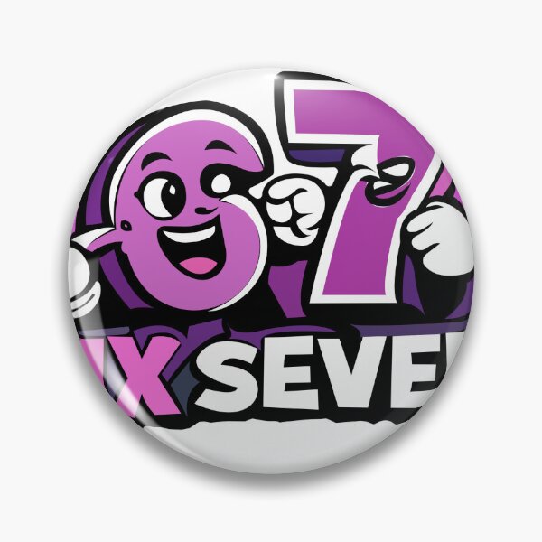 Item preview, ix Seven 67 Funny Birthday Design – 6 & 7 Age Cartoon Number Shirt, Kids Birthday Party Graphic designed and sold by lilastonart.