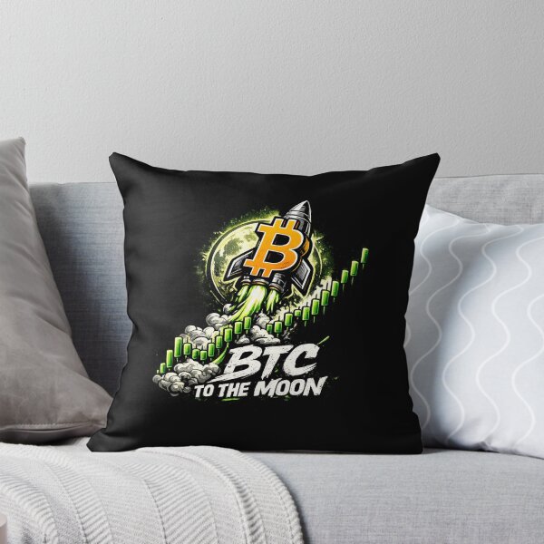 Item preview, BTC To The Moon Rocket Chart – Bitcoin Bullish Crypto Trader Design designed and sold by Chart Store | Trading Life.