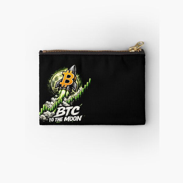 Item preview, BTC To The Moon Rocket Chart – Bitcoin Bullish Crypto Trader Design designed and sold by Chart Store | Trading Life.