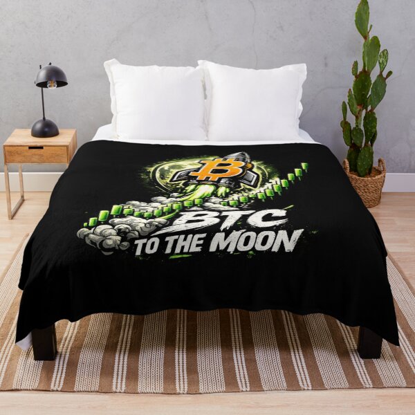 Item preview, BTC To The Moon Rocket Chart – Bitcoin Bullish Crypto Trader Design designed and sold by Chart Store | Trading Life.