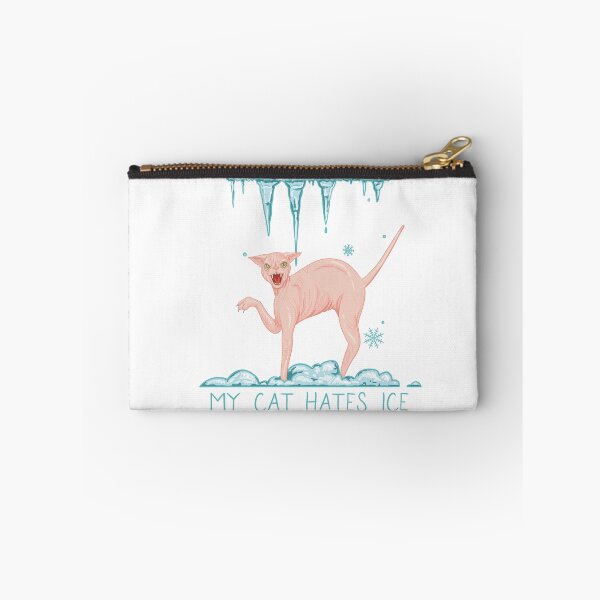 Item preview, My Cat Hates Ice (sphinx cat) designed and sold by LilWitchBitch.