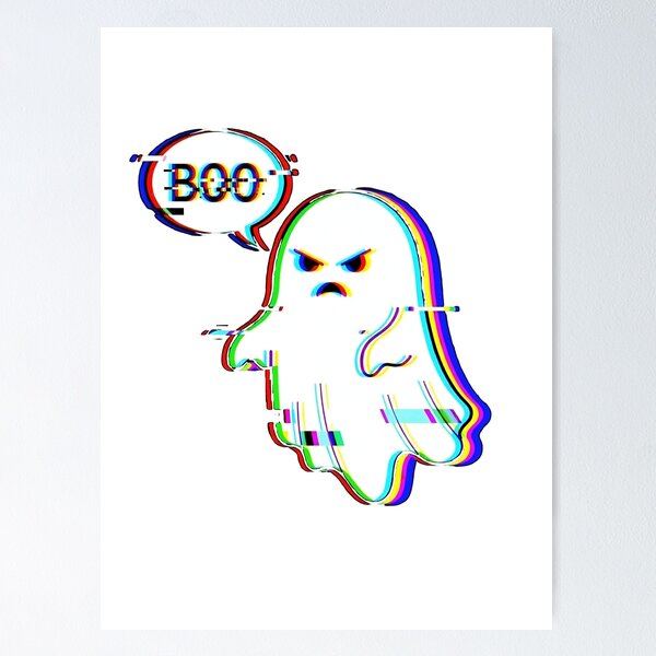Item preview, Ghost of Disapproval Funny Boo Minimalist designed and sold by EKHOAISTORE.