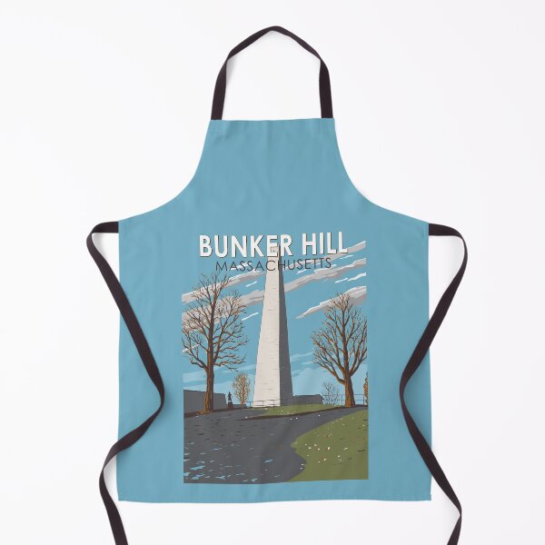 Item preview, Bunker Hill Monument Massachusetts Illustration Travel Art Vintage designed and sold by KrisSidDesigns.