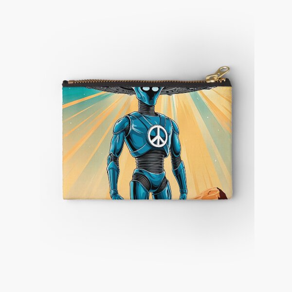 Item preview, Comic UFO with alien peace designed and sold by LioTou.
