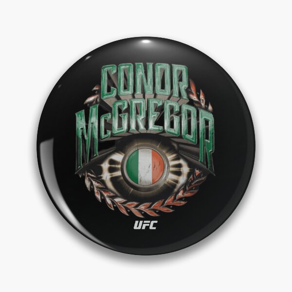 Item preview, Conor McGregor Flag Badge designed and sold by JeyVel.