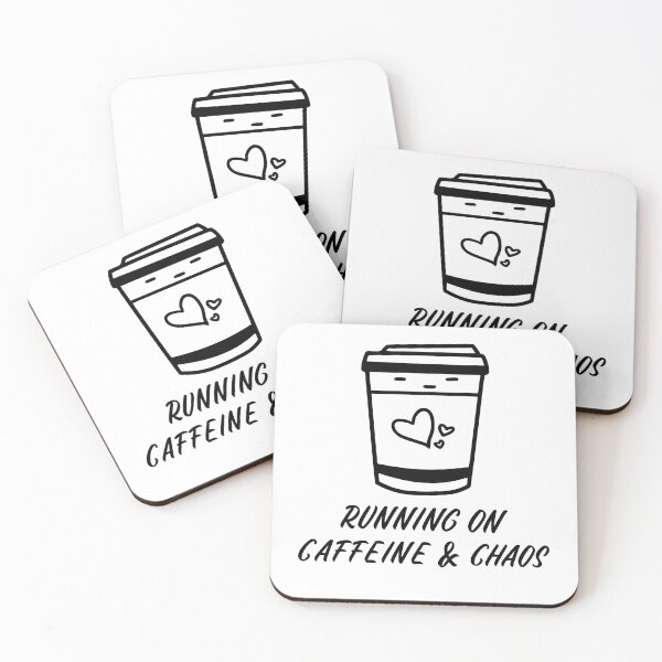 Item preview, Running On Caffeine And Chaos Busy Mama designed and sold by everydayplay108.