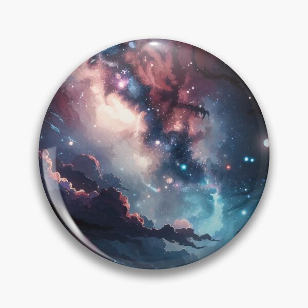 Item preview, Beyond the Atmosphere - Milky Way Galactic Watercolor designed and sold by FriskyLemur.