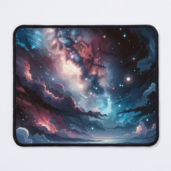 Item preview, Beyond the Atmosphere - Milky Way Galactic Watercolor designed and sold by FriskyLemur.