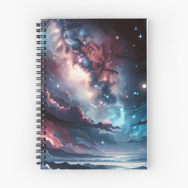 Item preview, Beyond the Atmosphere - Milky Way Galactic Watercolor designed and sold by FriskyLemur.