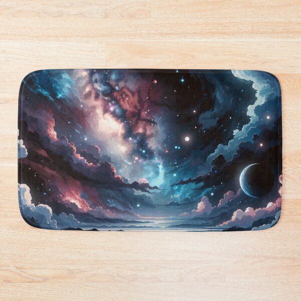 Item preview, Beyond the Atmosphere - Milky Way Galactic Watercolor designed and sold by FriskyLemur.
