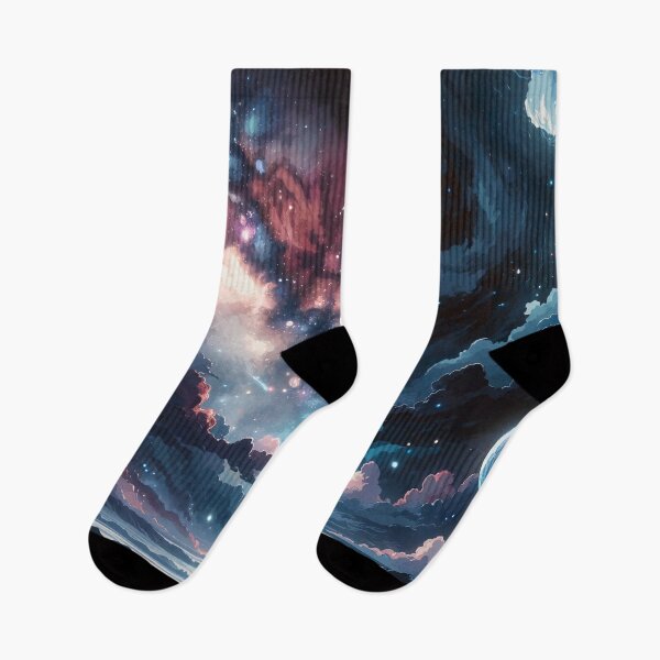 Item preview, Beyond the Atmosphere - Milky Way Galactic Watercolor designed and sold by FriskyLemur.