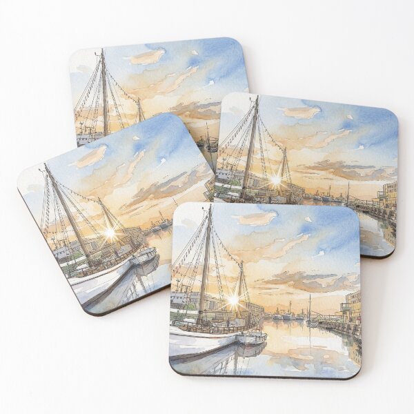 Item preview, Bremerhaven fishing port designed and sold by sid1802.