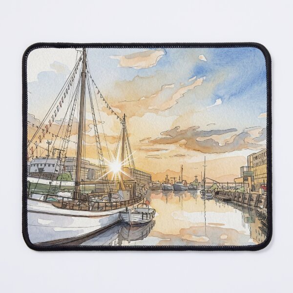 Item preview, Bremerhaven fishing port designed and sold by sid1802.