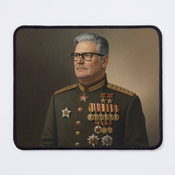 Item preview, Keir Starmer as Keith Stalin - Portrait designed and sold by DoomLoopDesigns.