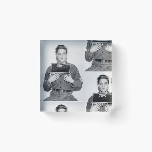 Item preview, The King Mugshot designed and sold by LockedUp.