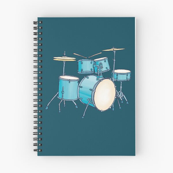 Item preview, Blue drum kit designed and sold by ElectronicCloud.