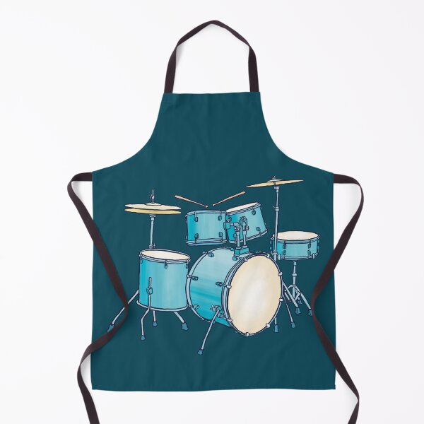 Item preview, Blue drum kit designed and sold by ElectronicCloud.