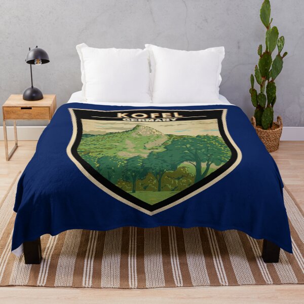 Item preview, Kofel Germany Illustration Travel Art Badge designed and sold by KrisSidDesigns.