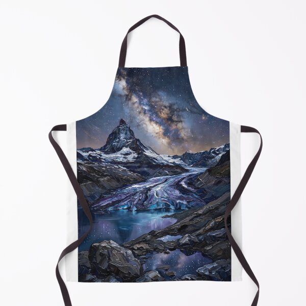 Item preview, Majestic Matterhorn Peak Under Milky Way designed and sold by Vista Atelier.