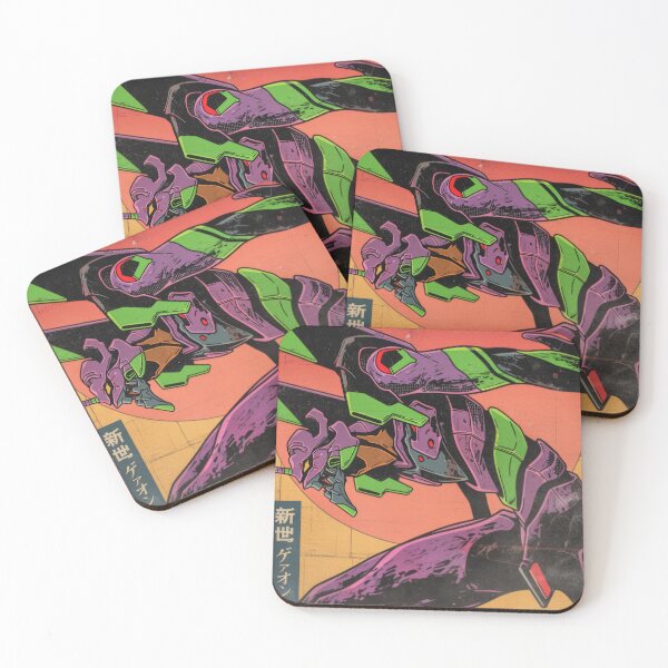 Item preview, Eva Unit 01 Sunset Battle designed and sold by AnimeArsenalPrints.