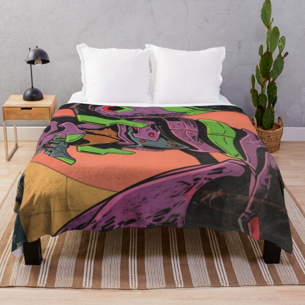 Item preview, Eva Unit 01 Sunset Battle designed and sold by AnimeArsenalPrints.