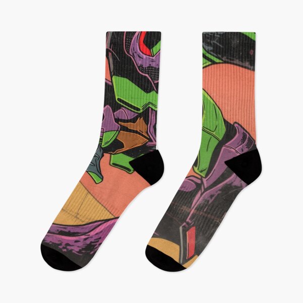 Item preview, Eva Unit 01 Sunset Battle designed and sold by AnimeArsenalPrints.