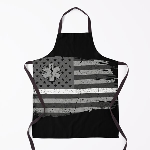 Item preview, Thin White Line EMT Flag designed and sold by SayIt-Wear.