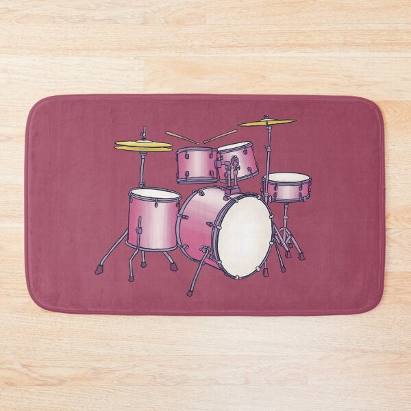 Item preview, Pink drum kit designed and sold by ElectronicCloud.