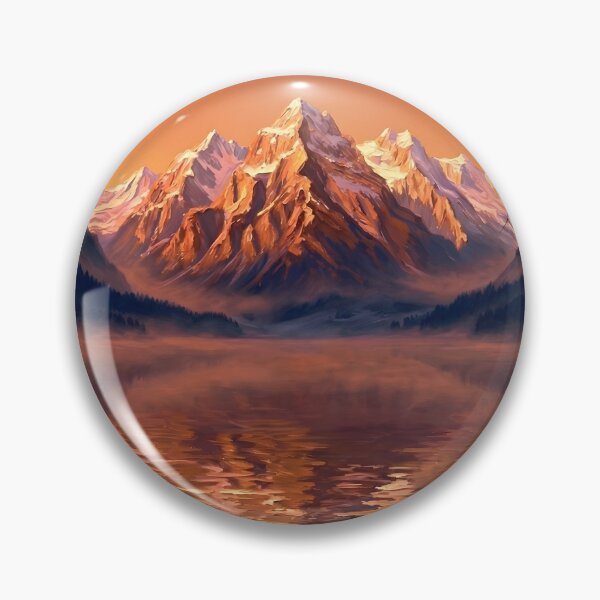 Item preview, Majestic Golden Sunset Viewed From Snowy Cave designed and sold by Vista Atelier.
