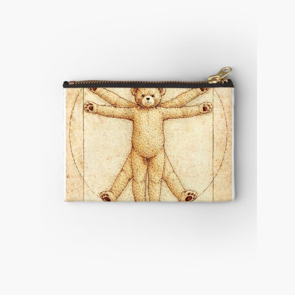 Item preview, Art meets humor: Vitruvian teddy bear designed and sold by Steffani Lehmann.