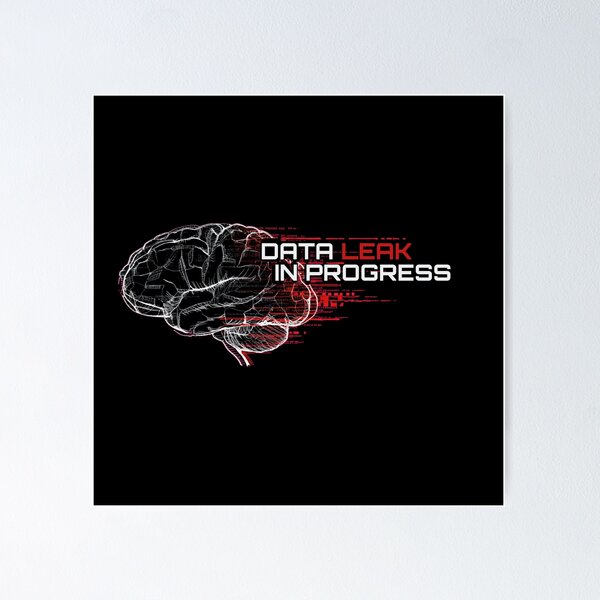 Item preview, DATA LEAK IN PROGRESS designed and sold by TatianaPri.