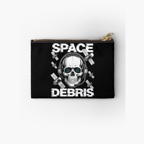 Item preview, Space Debris — Skull Headset Grid Satellite Neon Streetwear Space Tee V9 designed and sold by DarylWelsh2024.