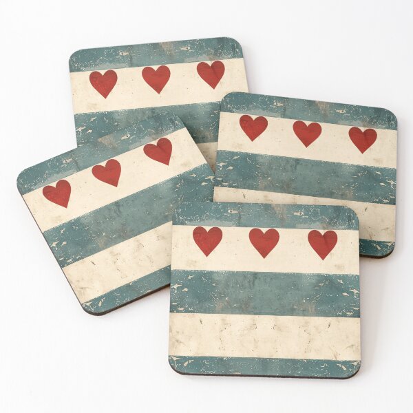 Item preview, Abstract Heart Stripe Wall Art Teal Neutral Minimalist Print designed and sold by NarjaShop.