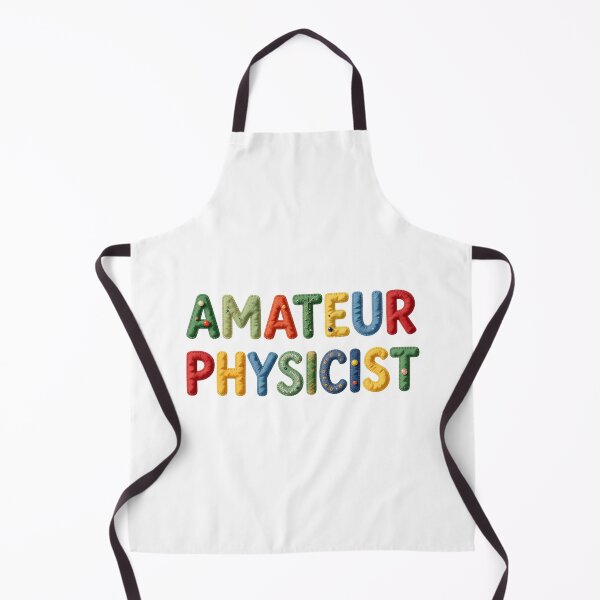 Item preview, AMATEUR PHYSICIST - IN FAUX COLORFUL LETTERING designed and sold by AlexOBrienArt.