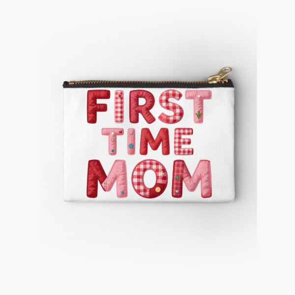 Item preview, FIRST TIME MOM - IN FAUX LETTERING designed and sold by AlexOBrienArt.